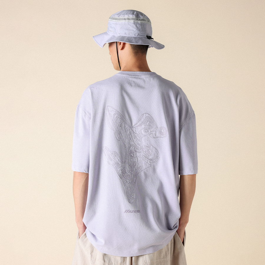 Mizuno Sportstyle FloraTech T-shirt Thistle